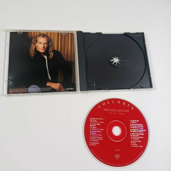 Michael Bolton The One Thing CD  -90s *MINOR WEAR - Picture 9 of 12